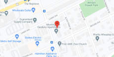 Morningside Gardens in google map