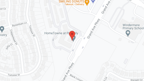 Map of the neighborhood around Hometown At Picadilly