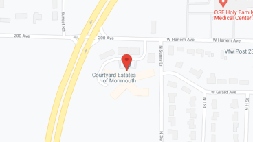 Courtyard Estates of Monmouth in google map