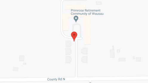 Map of the neighborhood around Primrose Retirement Community