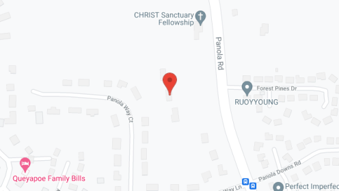 Map of the neighborhood around EKD Serenity Home