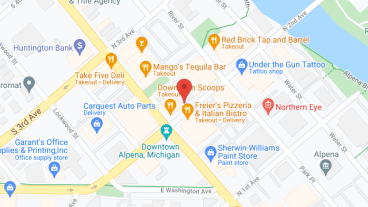 Alpena Village in google map