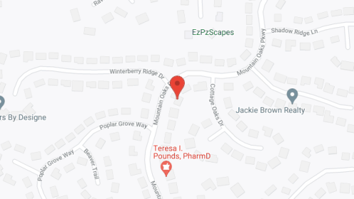 Map of the neighborhood around Mary Washington Care Home