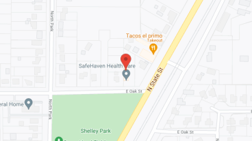 Diamond Peak of Shelley in google map