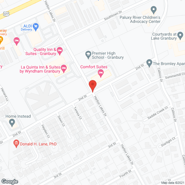 Harbor Lakes Plaza Nursing and Rehabilitation C in google map