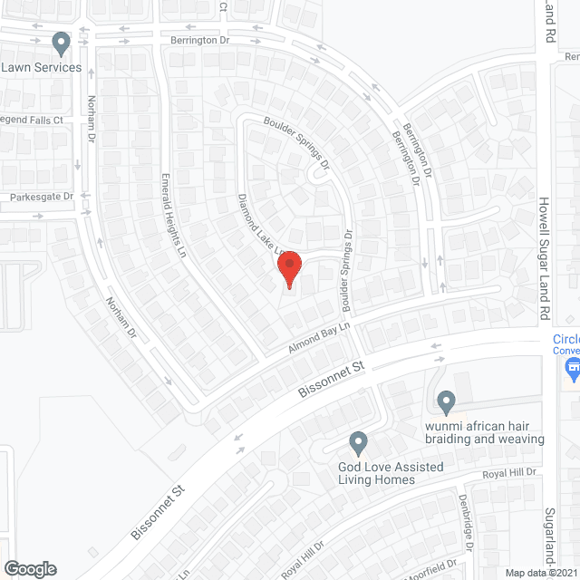 Peace of Mind Care Home in google map