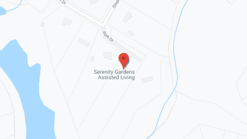 Map of the neighborhood around Serenity Gardens