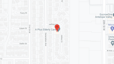 A Plus Elderly Care in google map
