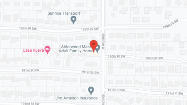 Lynnwood Sunrise AFH in google map