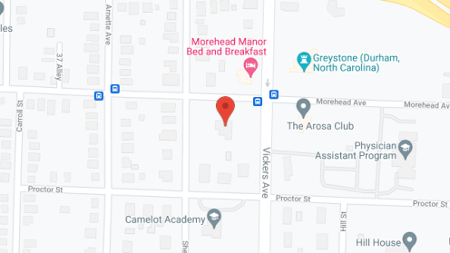 Map of the neighborhood around Learning Services