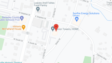 Senior Tower Apartments in google map