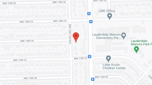 Map of the neighborhood around Woods Family Care Home