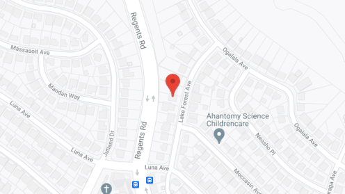 Map of the neighborhood around Colina Board and Care