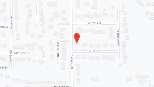 Map of the neighborhood around Shangri-La Home Care