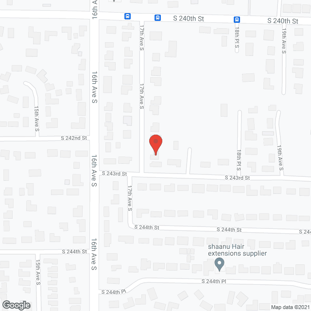 Morning Glory in google map