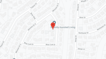 Serenity Assisted Living II in google map