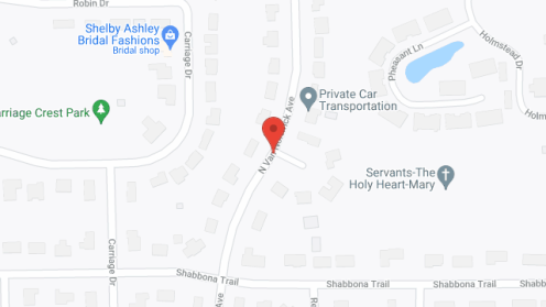 Map of the neighborhood around Home Care Advantage - Van Nortwick House