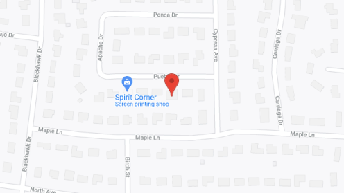 Map of the neighborhood around Home Care Advantage - Batavia House