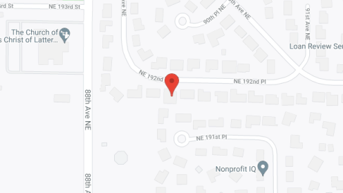 Map of the neighborhood around Conifer View AFH
