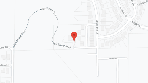 Map of the neighborhood around Loves Hill AFH