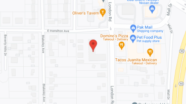 London Square Apartments in google map