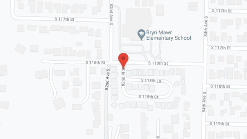 Map of the neighborhood around United Home Care in Seattle