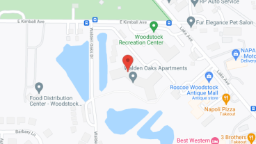 Walden Oaks Apartments in google map