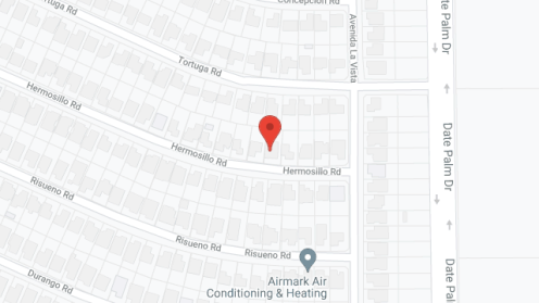 Map of the neighborhood around Hermosillo Home Care