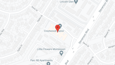 Crestwood Manor Fremont in google map