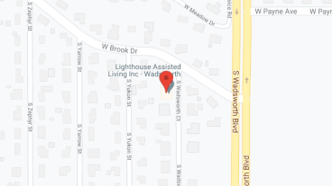 Lighthouse Assisted Living Inc- Wadsworth in google map