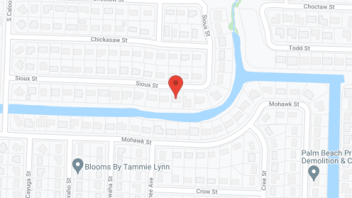 Map of the neighborhood around Morning Star - #1