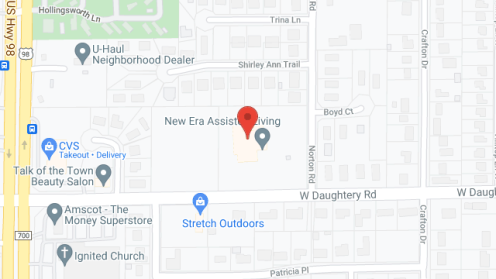 Map of the neighborhood around New Era Assisted Living