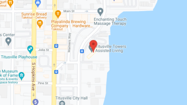 Titusville Towers in google map