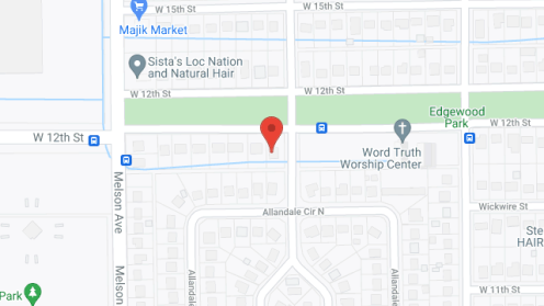 Map of the neighborhood around Hagan ALF