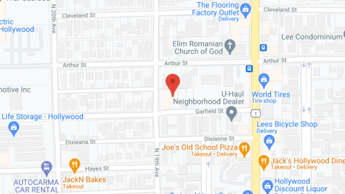 Map of the neighborhood around Sunny Days Assisted Living