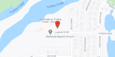 Bethesda on Turkey Creek in google map