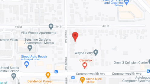 Map of the neighborhood around Somerset Home