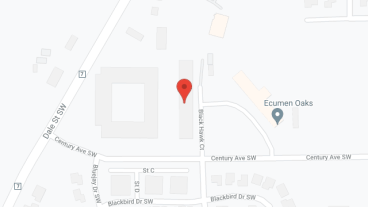 Ecumen Hutchinson Oaks and Pines in google map