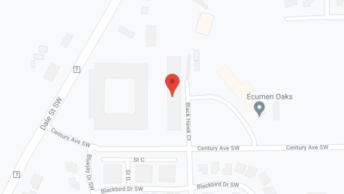 Map of the neighborhood around Ecumen Hutchinson Oaks and Pines