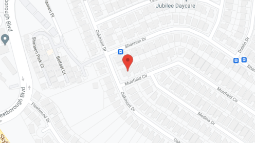 Map of the neighborhood around TLC Home Corporation