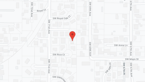 Map of the neighborhood around Gracious Care AFH