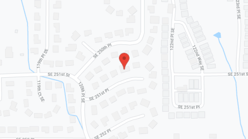 Map of the neighborhood around James AFH