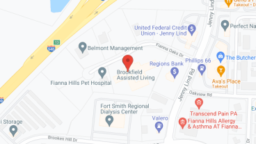 Brookfield Fort Smith in google map