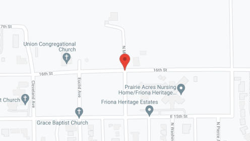 Map of the neighborhood around Friona Heritage Estates