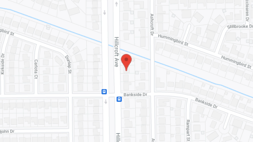 Map of the neighborhood around Texas Community Care Center