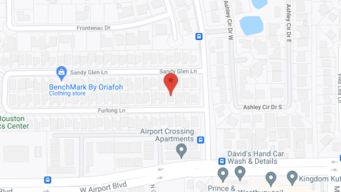 Map of the neighborhood around Human Services Center