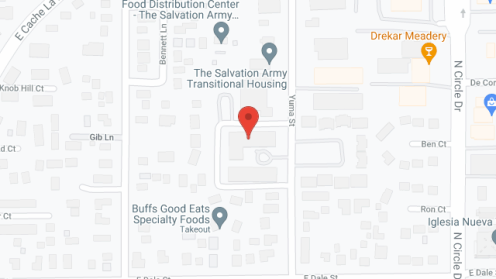 Map of the neighborhood around Silvercrest Senior Residence