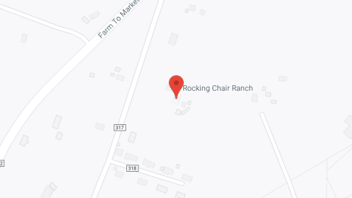 Map of the neighborhood around Rocking Chair Ranch