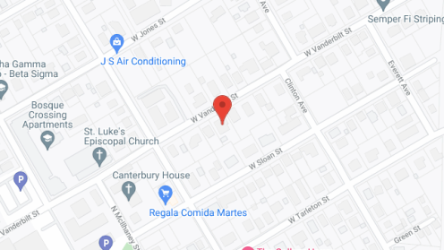 Map of the neighborhood around The Home Place