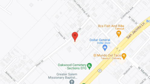 Map of the neighborhood around Dansby House Inc.